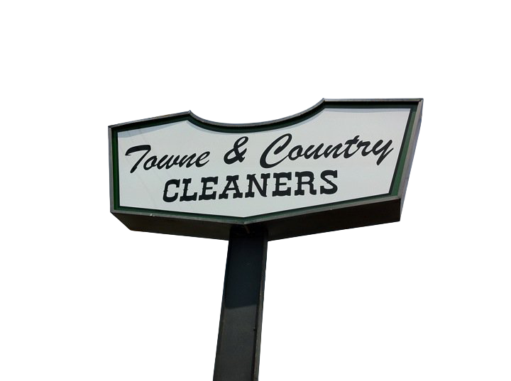 Towne & Country Cleaners Sign